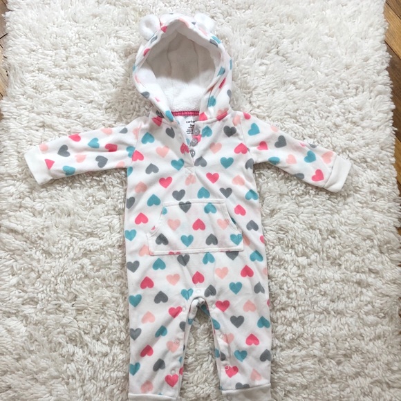 Warm Hooded Bodysuits - Picture 4 of 5